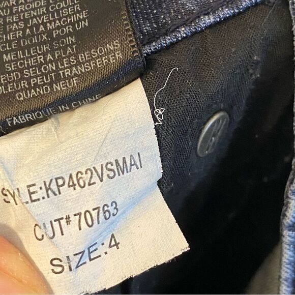 Kut From The Kloth skinny low mid rise dark wash jeans-4 - Picture 6 of 11